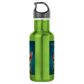 Aangepaste naam Cool Dogs Waterfles (Achterkant)