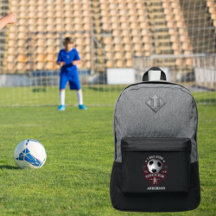 Aangepaste Naam Cool Sports Voetbal Kinder School