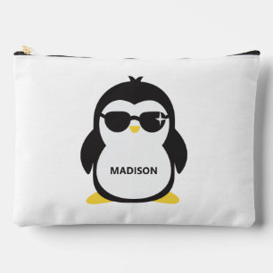 Aangepaste naam coole pinguïn etui