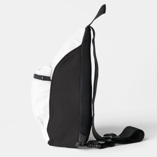 Aangepaste naam coole pinguïn sling bag (Rechts)