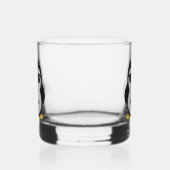 Aangepaste naam coole pinguïn whisky glas (Links)