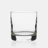 Aangepaste naam coole pinguïn whisky glas (Rechts)