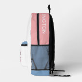 Aangepaste naam Costa Rica Motto Pura Vida Bedrukte Rugzak (Rechts)