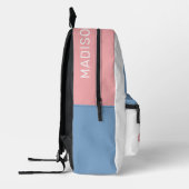 Aangepaste naam Costa Rica Motto Pura Vida Bedrukte Rugzak (Links)