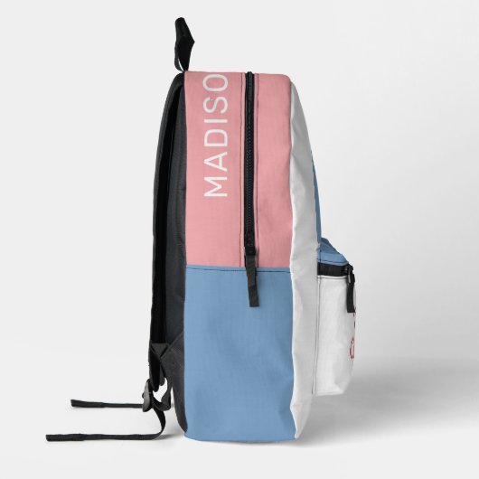 Aangepaste naam Costa Rica Motto Pura Vida Bedrukte Rugzak (Links)