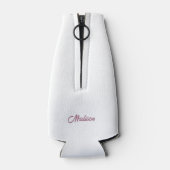 Aangepaste naam Costa Rica Motto Pura Vida Flesjeskoeler (Achterkant)