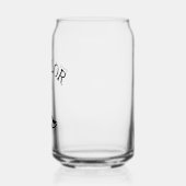 Aangepaste naam Cowgirl Boot Schattige Modern Bach Blikvorm Glas (Links)