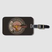 Aangepaste naam Craft Beer Taphouse Brewery Bar Bagagelabel (Voorkant (horizontaal))