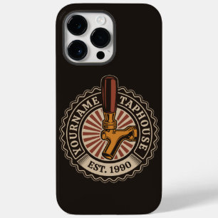 Aangepaste naam Craft Beer Taphouse Brewery Bar Case-Mate iPhone 14 Pro Max Hoesje