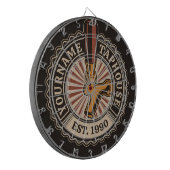 Aangepaste naam Craft Beer Taphouse Brewery Bar Dartbord (Voorkant Links)