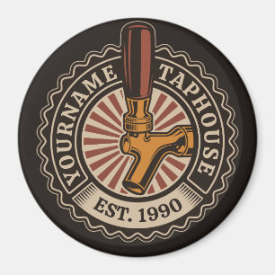 Aangepaste naam Craft Beer Taphouse Brewery Bar Magneet