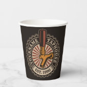 Aangepaste naam Craft Beer Taphouse Brewery Bar Papieren Bekers (Voorkant)