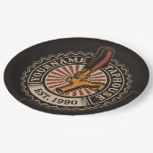 Aangepaste naam Craft Beer Taphouse Brewery Bar Papieren Bordje (Gekanteld)