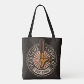 Aangepaste naam Craft Beer Taphouse Brewery Bar Tote Bag (Achterkant)