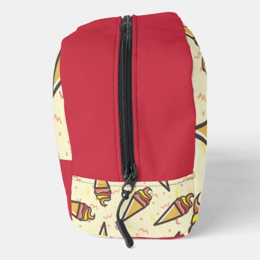 Aangepaste naam crèmepatroon toilettasje (Rechts)