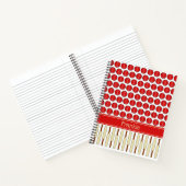 Aangepaste naam cricket-concept notitieboek (Binnen)