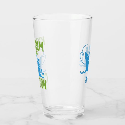 Aangepaste naam cruise Keep Calm Glas (Links)