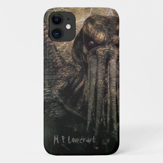 Aangepaste naam Cthulhu Case-Mate iPhone Case (Achterkant)