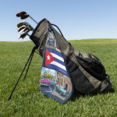 Aangepaste naam Cuba Golfhanddoek (Groen)