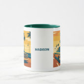 Aangepaste naam Cuba Illustratie Mok (Midden)