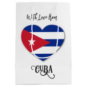 Aangepaste naam Cuba Love Medium Cadeauzakje (Achterkant)