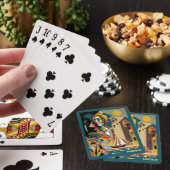 Aangepaste naam Cubist Malaga Pokerkaarten (Insitu)