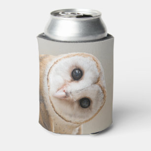 Aangepaste naam Cute Barn Owl Blikjeskoeler