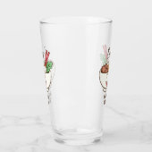 Aangepaste naam Cute Kawaii Noedels Glas (Links)