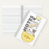 Aangepaste naam Cute Kittens Notitieboek (Binnen)