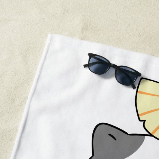 Aangepaste naam Cute Kittens Strandlaken (In situ)