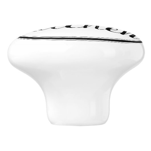 Aangepaste naam Cute Lemon Design Kitchen Drawer P Keramische Knop (Zijkant)