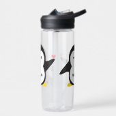 Aangepaste naam Cute Penguin Waterfles (Links)
