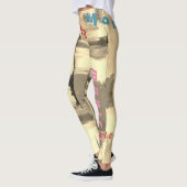 Aangepaste Naam Dans Leggings (Links)