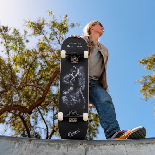Aangepaste naam Dansen Paar Persoonlijk Skateboard (Buiten 1)