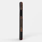 Aangepaste naam Dark Academia Poinsettia Boekenpla Case-Mate iPhone Case (Achterkant/rechts)