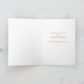 Aangepaste naam, datum, 50ste verjaardag van pries kaart (Binnen)