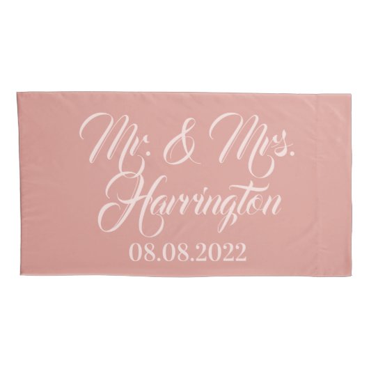 Aangepaste naam, datum en kleur kussenslopen (Achterkant-Rechts)