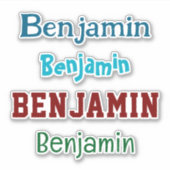 Aangepaste naam Decal Custom Times Four Sticker (Voorkant)