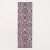 Aangepaste Naam Deco Dusky Roos Cherry Blossom Man Yogamat (Achterkant)