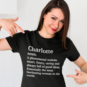 Aangepaste naam - Definitie T-shirt
