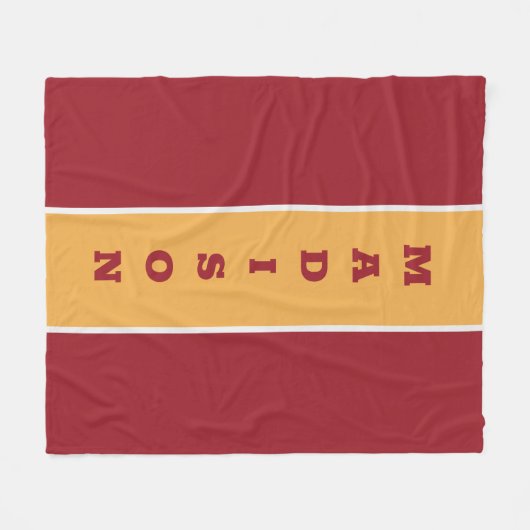 Aangepaste naam deken (Voorkant (Horizontaal))