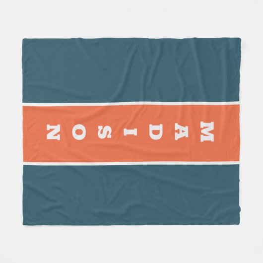 Aangepaste naam deken (Voorkant (Horizontaal))