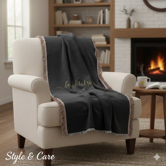 Aangepaste Naam Deken Ontworpen voor Comfort en St