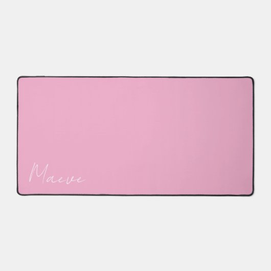 Aangepaste naam Desk Mat | Gepersonaliseerde Grote (Voorkant)