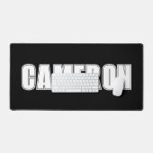 Aangepaste naam desk mat voor computer tafel (Keyboard & Muis)