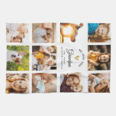 Aangepaste naam die we liefhebben van je opa Moder Theedoek (Horizontaal)