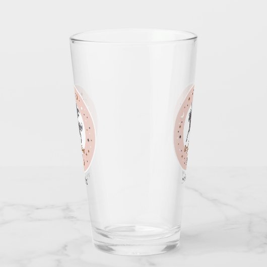 Aangepaste Naam Dierenriem Teken Boogschutter Glas (Rechts)