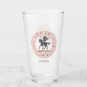 Aangepaste Naam Dierenriem Teken Boogschutter Glas (Voorkant)