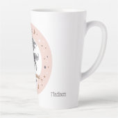 Aangepaste Naam Dierenriem Teken Boogschutter Latte Mok (Rechts)