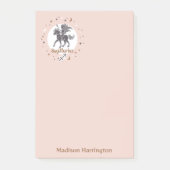 Aangepaste Naam Dierenriem Teken Boogschutter Post-it® Notes (Voorkant)